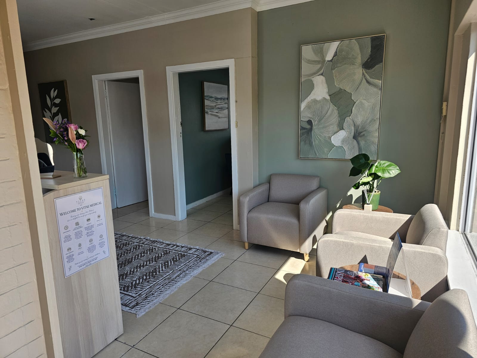 Vitae Medical waiting area